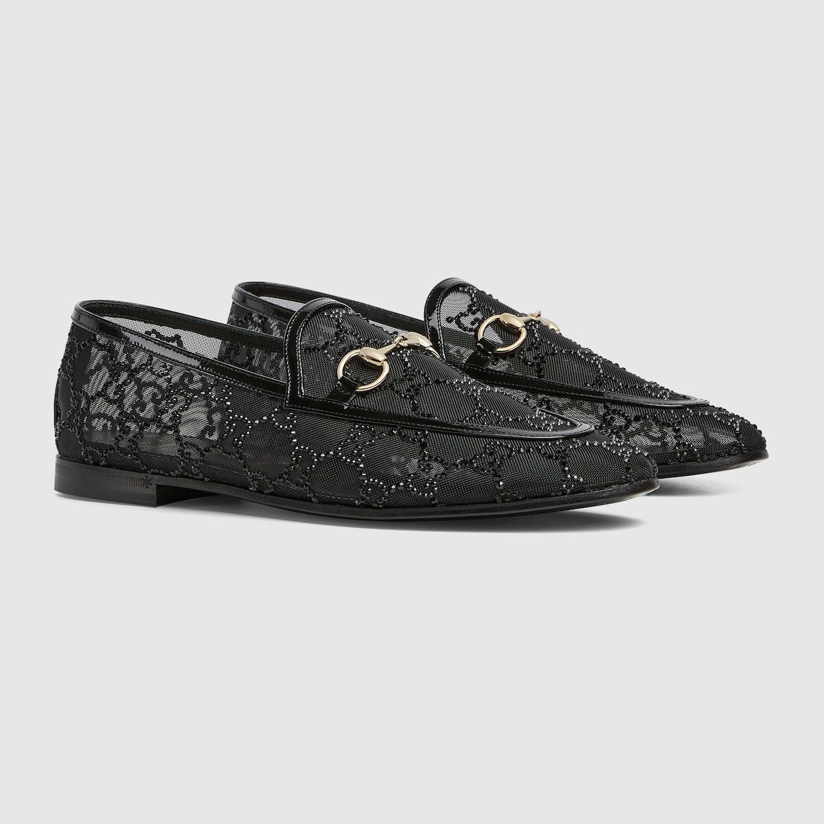 Gucci Women’s GG crystal Gucci Jordaan loafer - Image 7